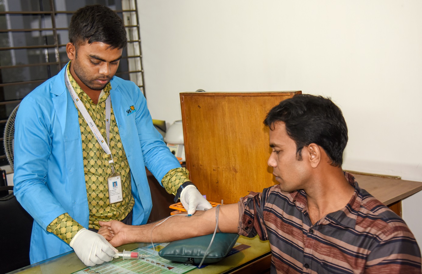 1. Blood Collection: The Sample Collection Service would be available ...